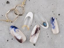 サンミーゴネイル 神戸店(Sunmego Nail)/秋ニュアンスフレンチネイル