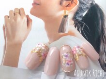 アグニークリッシェ(Agunik Riche)/【フラワーネイル】