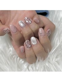 レオパードネイル　¥8000～