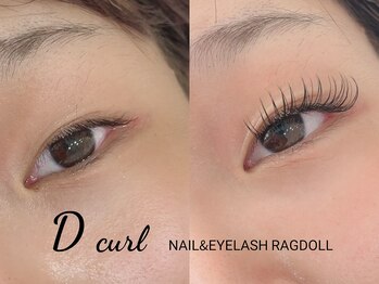 ネイルアンドアイラッシュ ラグドール 松田店/D0.15 セクシー　9/10/11　120本