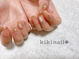 お花ネイル　春ネイル