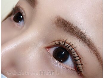パール(PEARL)の写真/自まつ毛の状態に合わせて貴女にピッタリの毛質を選び理想の目元を叶えます♪似合わせデザイン提案も◎