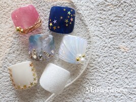 フットデザイン／親指アート