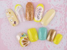 リアン(lien)/ハンド＆フットお揃いネイル