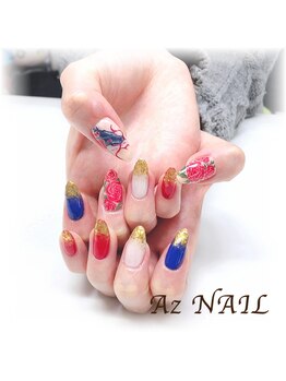 アズ ネイル(Az NAIL)/*ネイルデザイン176*