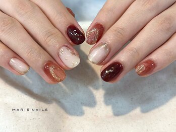 マリーネイルズ 大阪梅田店(MARIE NAILS)/新規様8000円 1012c　桃