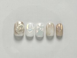 立体オーロラネイル