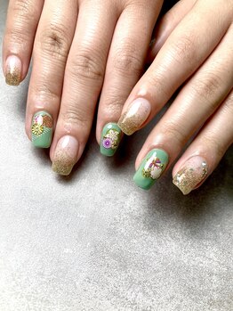 ラキネイル(LAKI Nail)/和柄ネイル