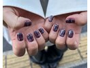チェックネイル