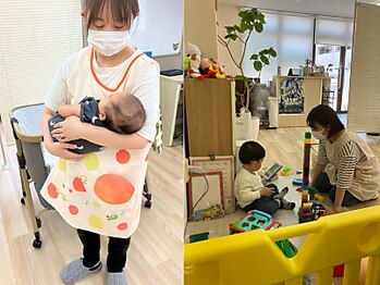 たぬきの山整骨院/見守り風景