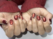 アンドシュシュネイル(&CHOU CHOU nail)/持ち込みアート