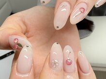 パピヨン 吉祥寺(papillon)/さくらんぼ、春ネイル