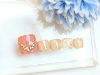 ツメトトノウ/フット☆ペンダントネイル