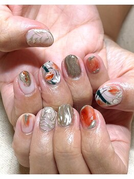 インスティンクトネイルズ(INSTINCT Nails)/秋色♪