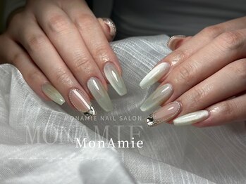 モン アミ(MON AMIE)/スカルプ長さ出し持ち込みアート