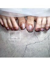 エリー(ellie)/持ち込みフット　バカラネイル