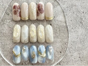 ルクール ヘアー プレジー(Le Coeur HAIR Plaisir)の写真/シンプルデザインからトレンドアートデザインもご用意♪カラーチェンジで自分好みにも◎
