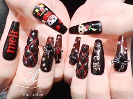 キルティング×アートネイル