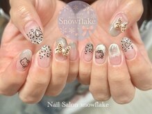 スノーフレーク(Snowflake)/季節定額デザイン☆