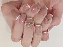 ファンシー 新宿店(Fancy)/冬ネイル/ツイード/ワンホン