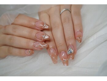 Wedding Photo Nail 