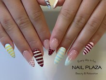 ネイルプラザ 河原町OPA店(NAIL PLAZA)/カラフルネイル