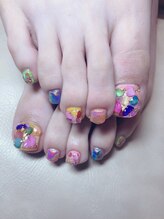 ピピランチェ(PIPIRANCHE)/個性派フットネイル