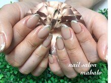 マハロ(mahalo)/ワンカラーにラメライン