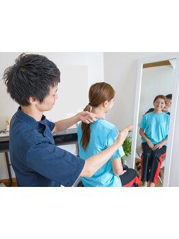 首・肩のつらさを改善したい