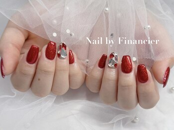フィナンシェ(Financier)/埋めつくしネイル