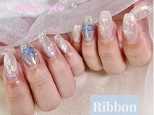 ミッドポイント(mid point)/リボンネイル