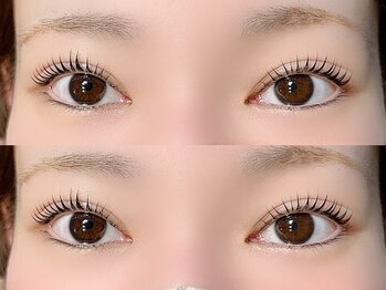 モーブ(Mauve)の写真/すっぴんでも自信が持てる目元へ!自まつ毛を活かした自然で華やかな仕上がりに♪明るい印象の瞳を演出◎