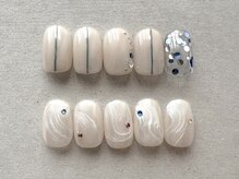 フィロンネイル 本町店(filonnail)/4月本町シンプルニュアンス