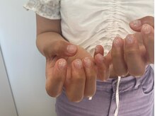 シェリーラメール 渋谷(cherielamer)/ビーズフラワーネイル　￥4,980