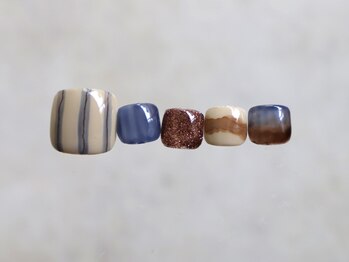 ディーネイル アイラッシュ オカザキ(DEE nail×eyelash okazaki)/F12 フットプレミアム定額