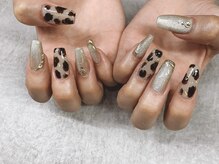 トランク ネイル(trunc nail)/アニマル柄☆スカルプ+つけ放題