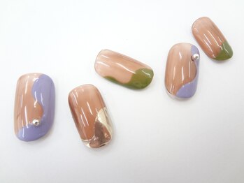 ネイルサロン クイール 小山店(NAIL SALON QUILL)/変形フレンチ