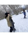 ラシク ベル(Lashiku Belle) 冬はスノーボード！まだまだ初心者(笑)スキーの方が上手です！