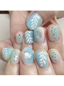 ネイルージュ 梅ヶ丘店(Nailouge)/ボタニカルネイル☆