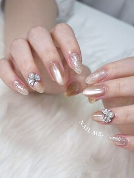 ネイルミー(NAIL ME.)の写真/パラジェル/enoi/マオジェル取扱◎完全個室のプライベート空間でゆったり♪うる艶な仕上がり&モチの良さ◎