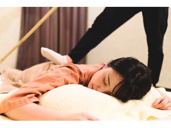 まいど 天然温泉なにわの湯内/江戸から継がれるほぐし術!!