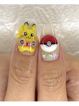 ジェルネイルステラ(gel nail Stella)/ポケモン