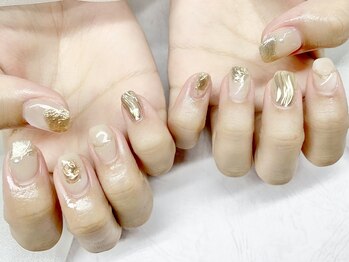 モルフォネイル(Morpho nail)/持ち込みデザイン