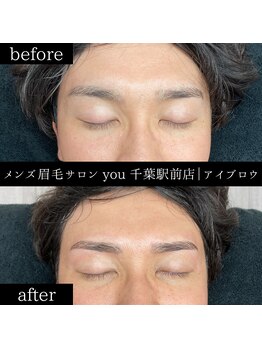 ユー 千葉駅前店(you)/メンズ眉毛/メンズ眉/千葉駅