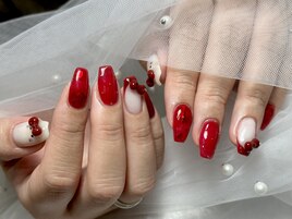 Y2Kキティちゃんネイル