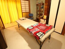 ゆるふわり/施術ルーム　肩こり/マッサージ