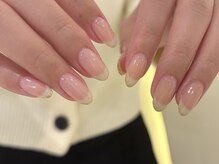 サンジュウヨン(34)/フレンチネイル　パラジェル