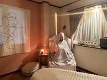 麗しの蒸し香の雰囲気（よもぎ蒸し）