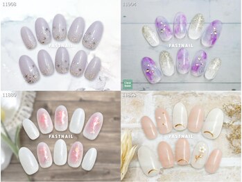 ファストネイル マルイファミリー溝口店(FAST NAIL)/定額 ¥5410 ◆ シンプルAコース