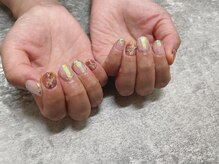 ハンスム 下北沢(Hansum)/大理石風ネイル